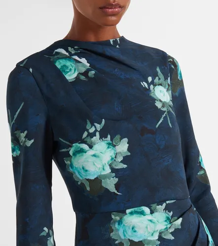 Erdem Bedrucktes Midikleid aus Cady - Erdem - Modalova