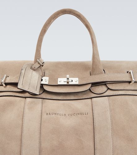 Brunello Cucinelli Suede duffel bag - Brunello Cucinelli - Modalova