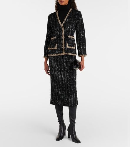 Falda midi Corbin de tweed - Veronica Beard - Modalova