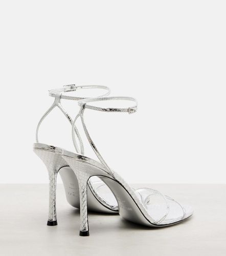 Leo 100 snake-effect leather sandals - Jimmy Choo - Modalova