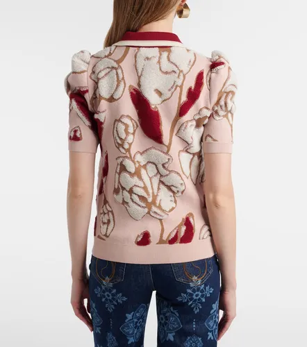 Pumped Up floral polo sweater - La DoubleJ - Modalova