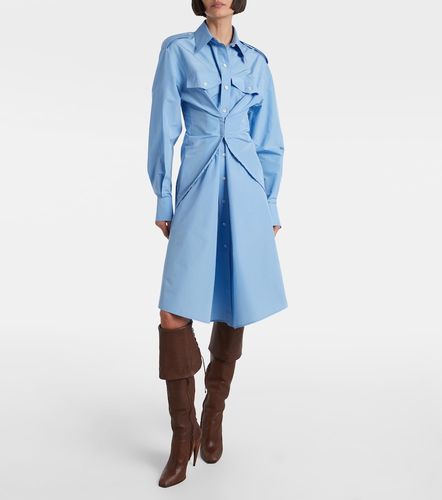 McQueen Hemdblusenkleid aus Taft - McQueen - Modalova