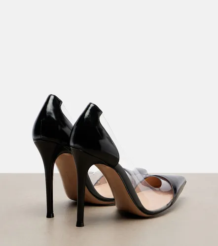 Gianvito leather-trimmed pumps - Gianvito Rossi - Modalova