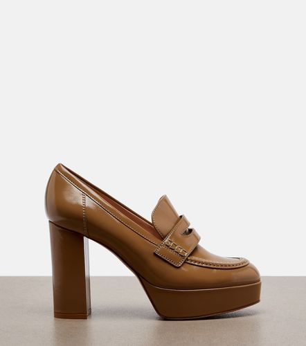 Jenna leather loafer pumps - Gianvito Rossi - Modalova