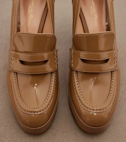 Salones con plataforma Jenna de piel - Gianvito Rossi - Modalova