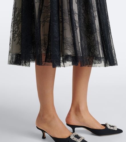 Verziertes Midikleid aus Spitze - Erdem - Modalova