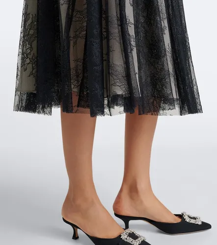 Vestido midi de encaje adornado - Erdem - Modalova