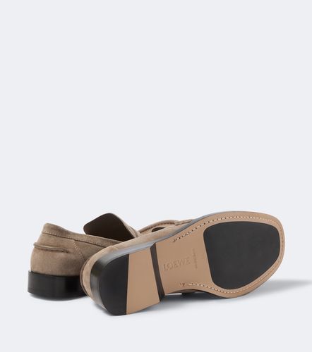 Loewe Bobine suede Penny loafers - Loewe - Modalova