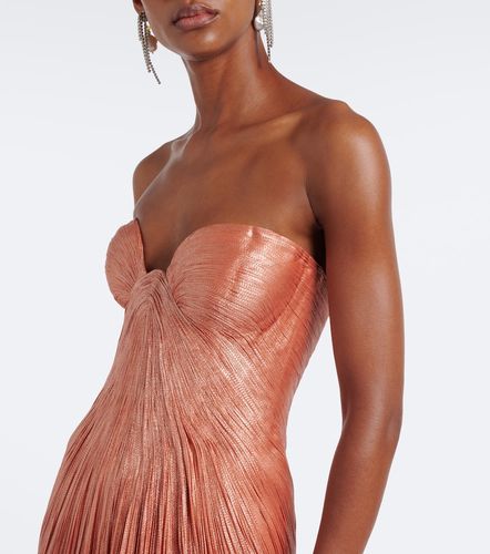 Abito lungo bustier Nadira in seta - Maria Lucia Hohan - Modalova