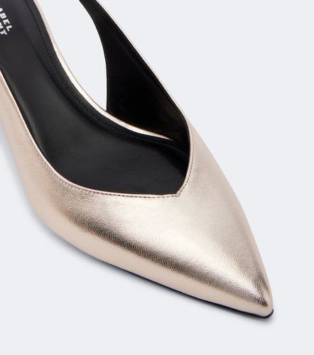 Padim metallic leather slingback pumps - Isabel Marant - Modalova