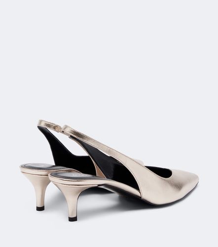 Pumps slingback Padim in pelle metallizzata - Isabel Marant - Modalova