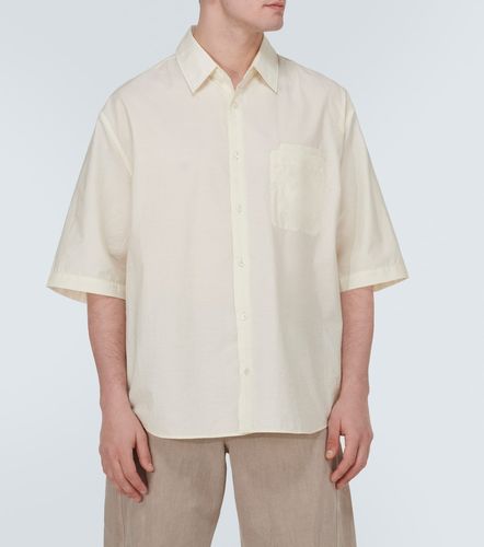 Oversized cotton-blend shirt - Lemaire - Modalova