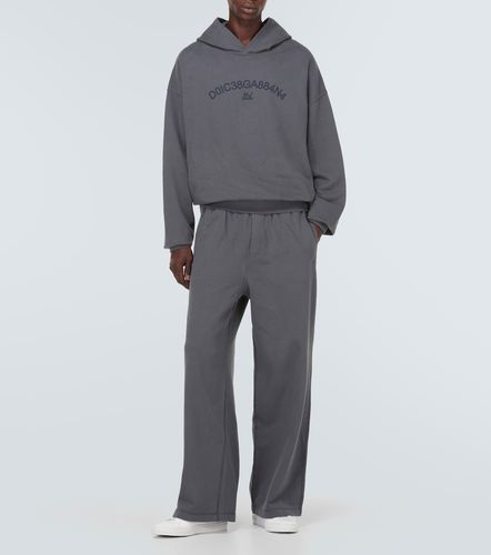 Sudadera con capucha de jersey de algodón - Dolce&Gabbana - Modalova