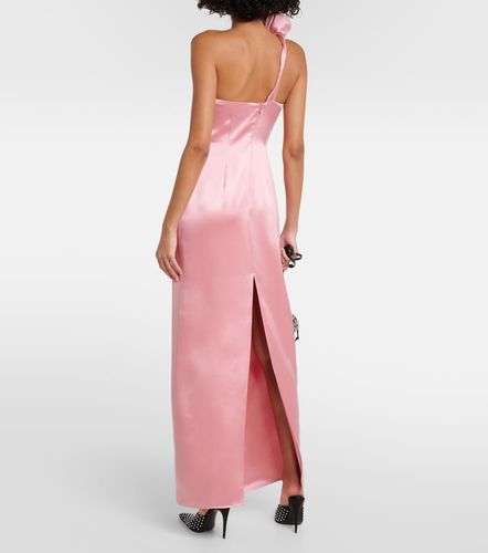 Abito lungo in satin di seta - Magda Butrym - Modalova