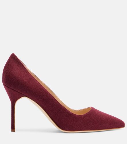 Manolo Blahnik BB 90 wool pumps - Manolo Blahnik - Modalova