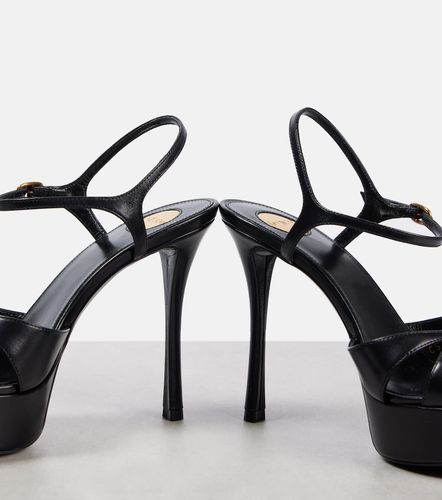 Sandali Debbie 85 in pelle con platform - Saint Laurent - Modalova