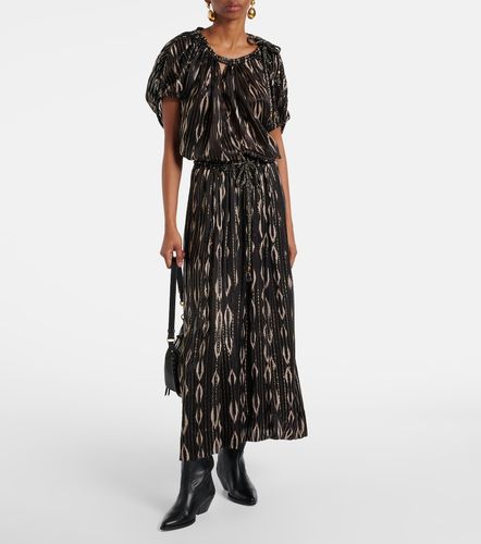 Falda midi Samila estampada plisada - Isabel Marant - Modalova