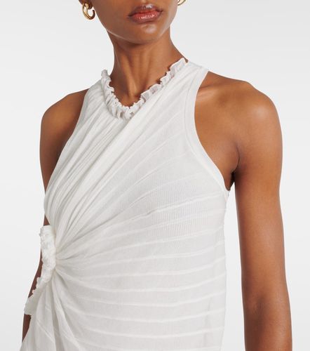 Abito lungo in misto cotone - Victoria Beckham - Modalova
