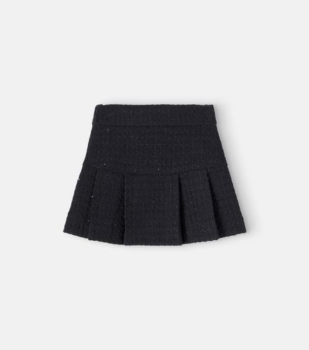 Monnalisa Falda de tweed plisada - Monnalisa - Modalova