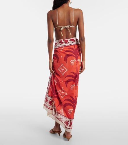 Pareo de algodón estampado - Johanna Ortiz - Modalova