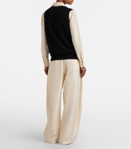 Pantaloni Kolina in seta a gamba larga - The Row - Modalova