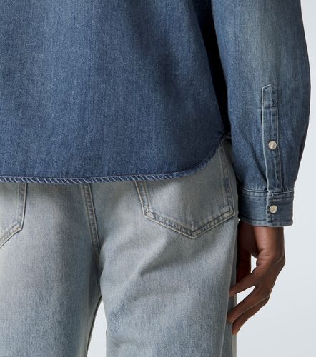 Saint Laurent Cassandre denim shirt - Saint Laurent - Modalova