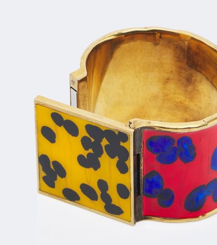 Bracciale rigido in smalto - Dries Van Noten - Modalova