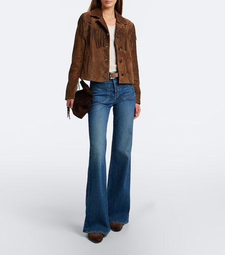Chaqueta Eloi de ante con flecos - Nili Lotan - Modalova