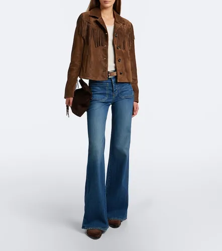 Eloi fringed suede jacket - Nili Lotan - Modalova