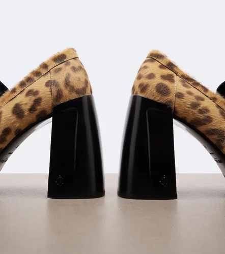 Tylor leopard-print calf hair loafer pumps - Jimmy Choo - Modalova