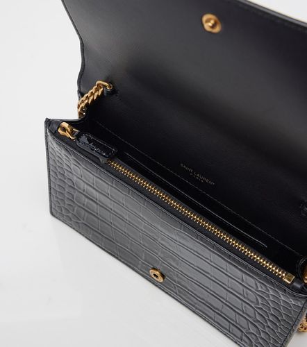 Chain Wallet Cassandre aus Leder - Saint Laurent - Modalova