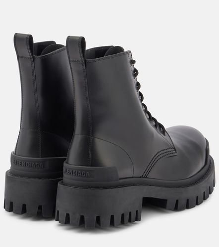 Strike leather ankle boots - Balenciaga - Modalova