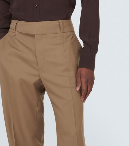 Wool-blend twill suit pants - Dolce&Gabbana - Modalova