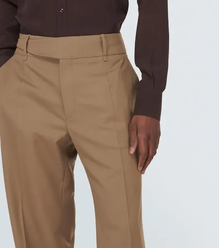 Wool-blend twill suit pants - Dolce&Gabbana - Modalova