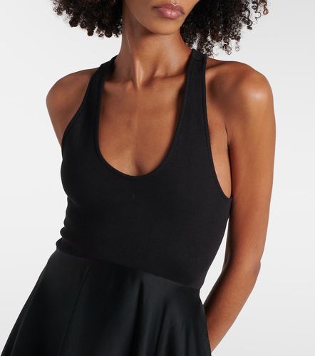 Alaïa Abito midi in misto cotone - Alaia - Modalova