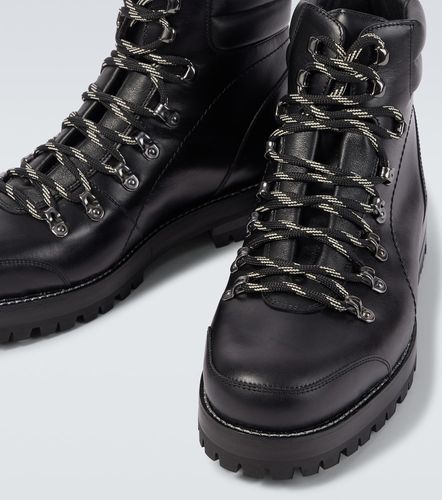 Janka leather lace-up boots - Manolo Blahnik - Modalova
