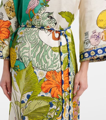 Alémais Vestido largo Hazel de algodón y seda estampado - Alemais - Modalova