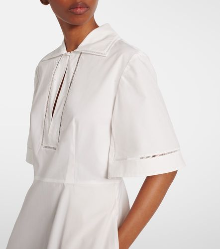 Róhe Abito midi in popeline di cotone con ricamo - Rohe - Modalova
