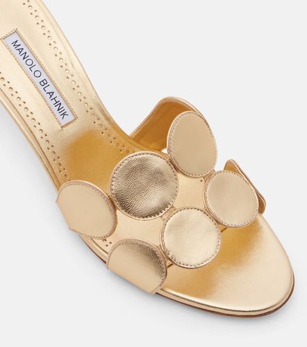 Mules Haribalmu 50 de piel - Manolo Blahnik - Modalova