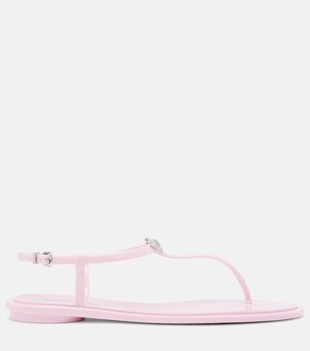 Riviera embellished thong sandals - Mach & Mach - Modalova