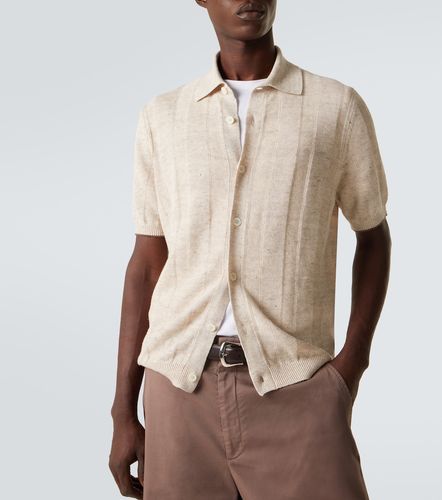 Pullover in lino e cotone - Brunello Cucinelli - Modalova