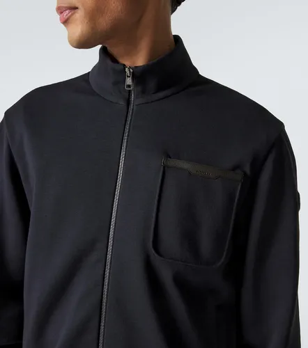 Moncler Cotton-blend zip-up sweater - Moncler - Modalova