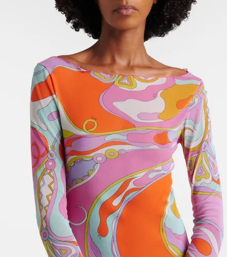 Pucci Vestido largo Orchidee de tul - Pucci - Modalova
