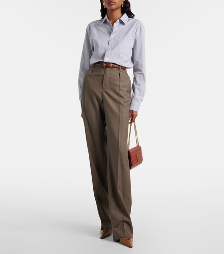 Saint Laurent Wool straight pants - Saint Laurent - Modalova
