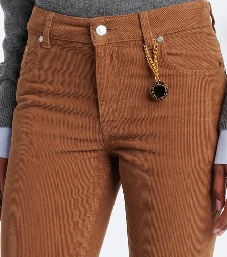 Pantaloni flared in velluto a coste di cotone - Stella McCartney - Modalova