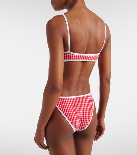 Bare Minimum gingham bikini bottoms - Jade Swim - Modalova