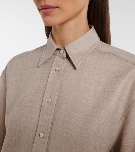 Virgin wool shirt - Brunello Cucinelli - Modalova