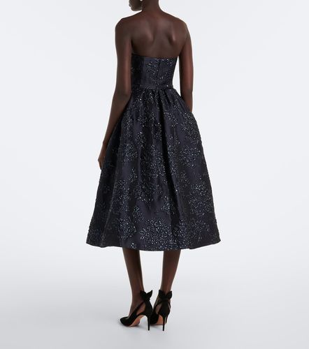 Bustier-Cocktailkleid aus Jacquard - Carolina Herrera - Modalova