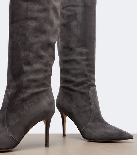 Hansen suede knee-high boots - Gianvito Rossi - Modalova