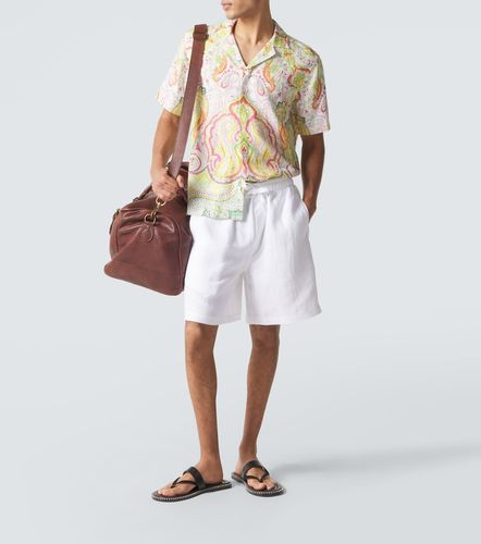 Camisa bowling Maitan de lino estampada - Orlebar Brown - Modalova